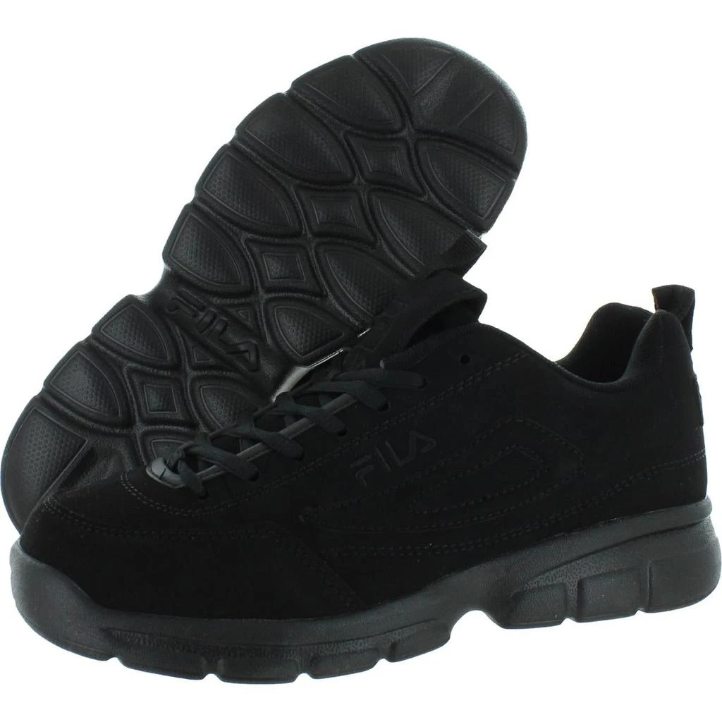 商品Fila|Fila Mens DISRUPTOR SE Faux Suede Cushioned Sole Sneakers,价格¥276,第3张图片详细描述