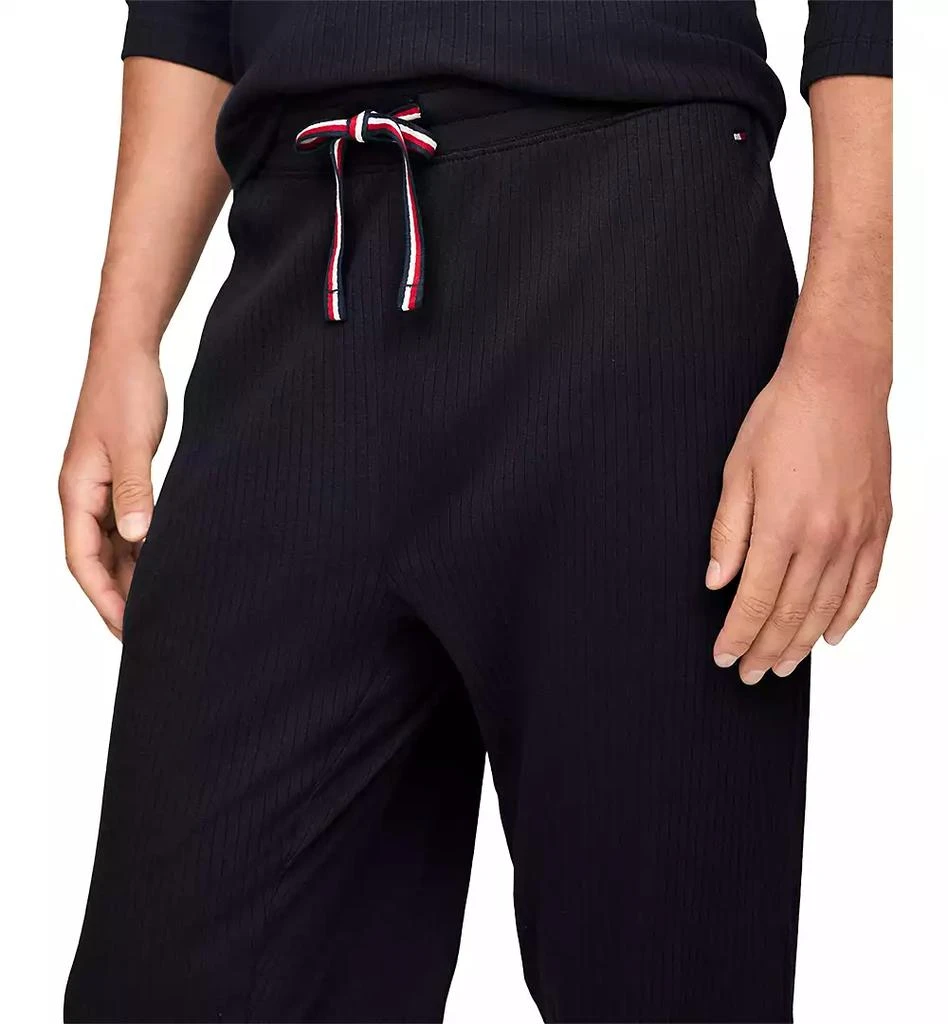 商品Tommy Hilfiger|Men's Ribbed Jogger Pajama Pants,价格¥175,第3张图片详细描述