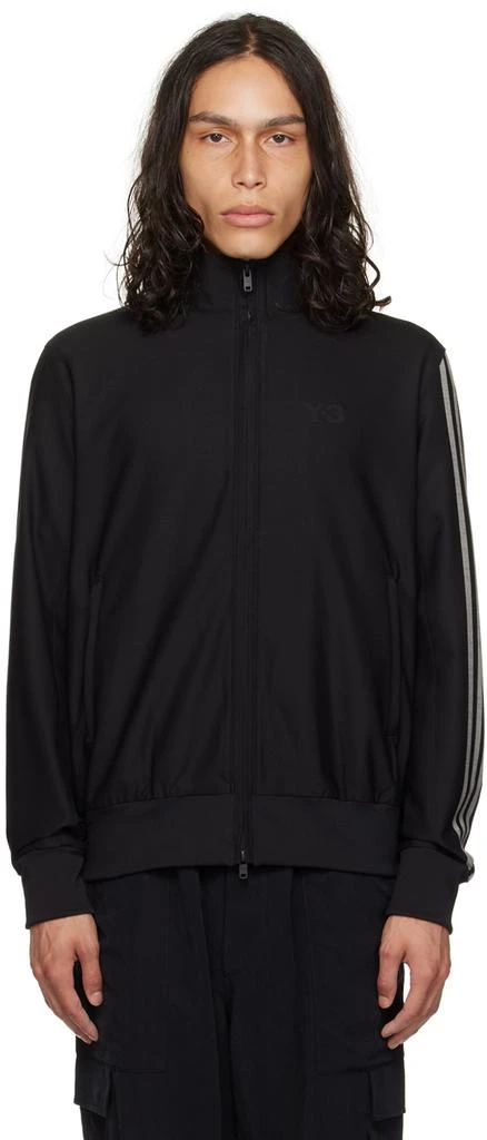 商品Y-3|Black 3-Stripes Track Jacket,价格¥1535,第1张图片