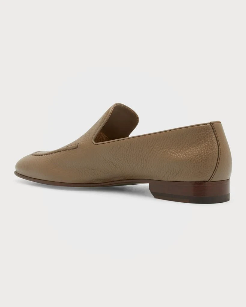 商品Manolo Blahnik|Men's Truro Leather Loafers,价格¥6908,第3张图片详细描述