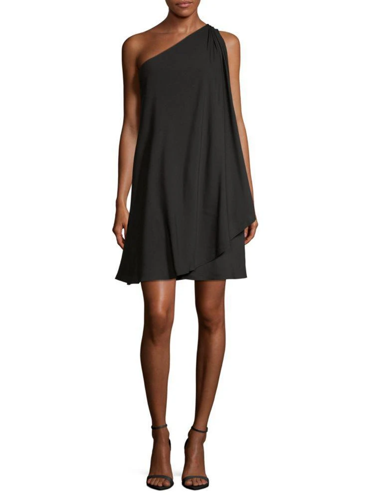 商品Halston Heritage|One Shoulder Shift Dress,价格¥475,第1张图片