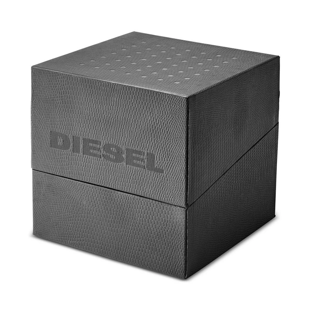 商品Diesel|Men's Digital Crusher Black Nylon Strap Watch 46mm,价格¥782,第4张图片详细描述