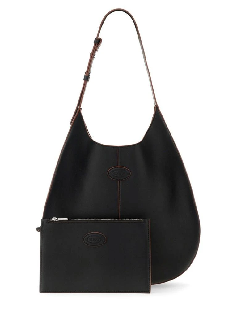 商品Tod's|Soft Calfskin Hobo Bag,价格¥10370,第3张图片详细描述