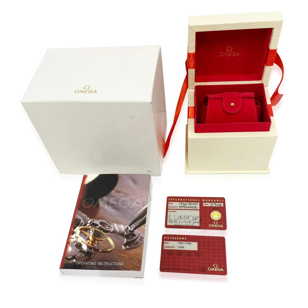 商品[二手商品] Omega|Omega White Stainless Steel Constellation 1561.71.00 Women's Wristwatch 22 mm,价格¥10706,第5张图片详细描述