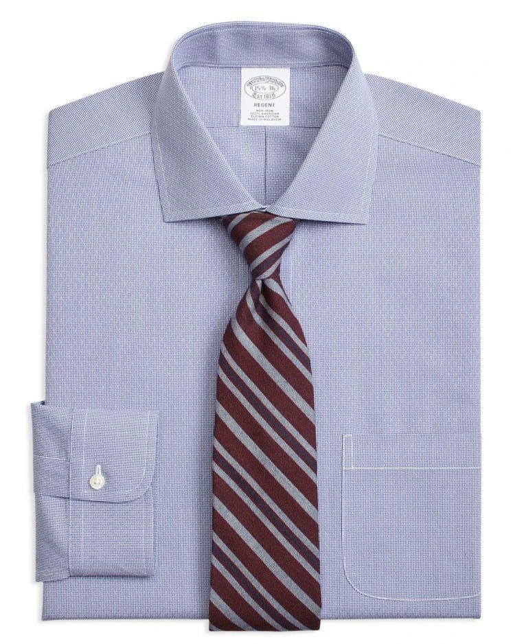 商品Brooks Brothers|Textured Classic Fit Dress Shirt,价格¥613,第3张图片详细描述