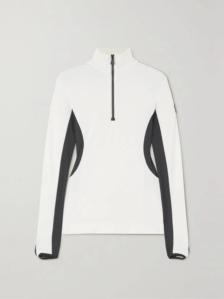 商品Moncler|拼色弹力平纹布打底上衣,价格¥5113,第1张图片