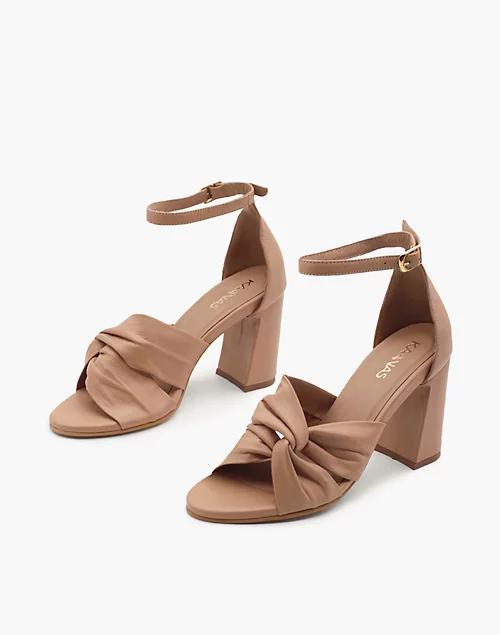 商品Madewell|KAANAS Doha Leather Wrap Sandal,价格¥1023,第1张图片