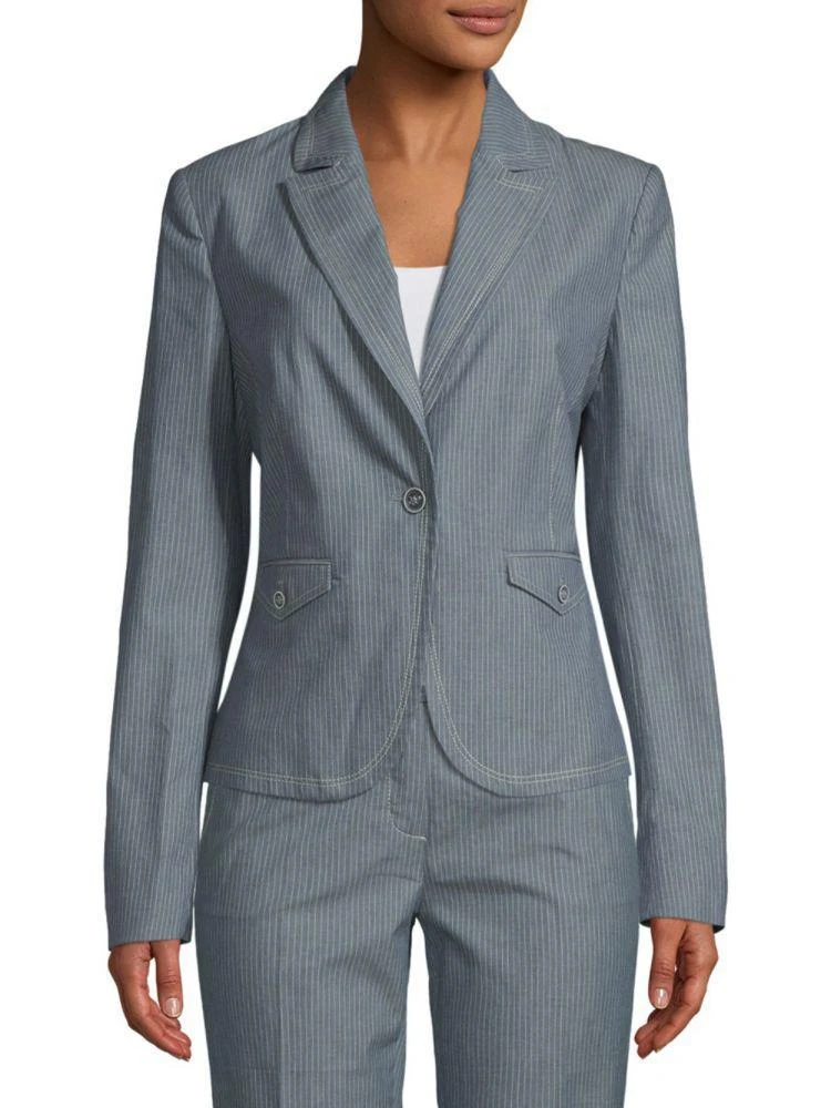 商品Robert Graham|Tristian Stripe Blazer,价格¥399,第1张图片