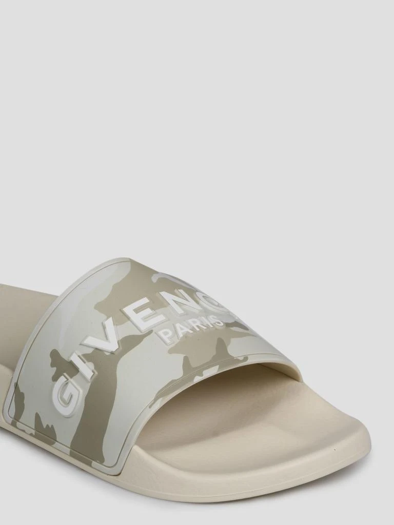 商品Givenchy|Givenchy Logo Slide Sandals,价格¥2546,第3张图片详细描述
