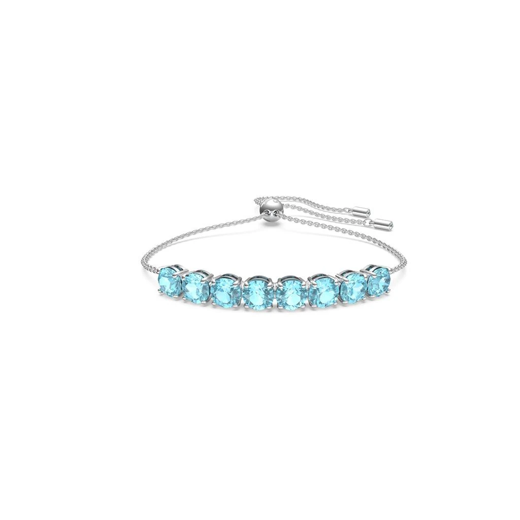 商品Swarovski|Exalta bracelet round cut blue rhodium plated,价格¥716,第1张图片