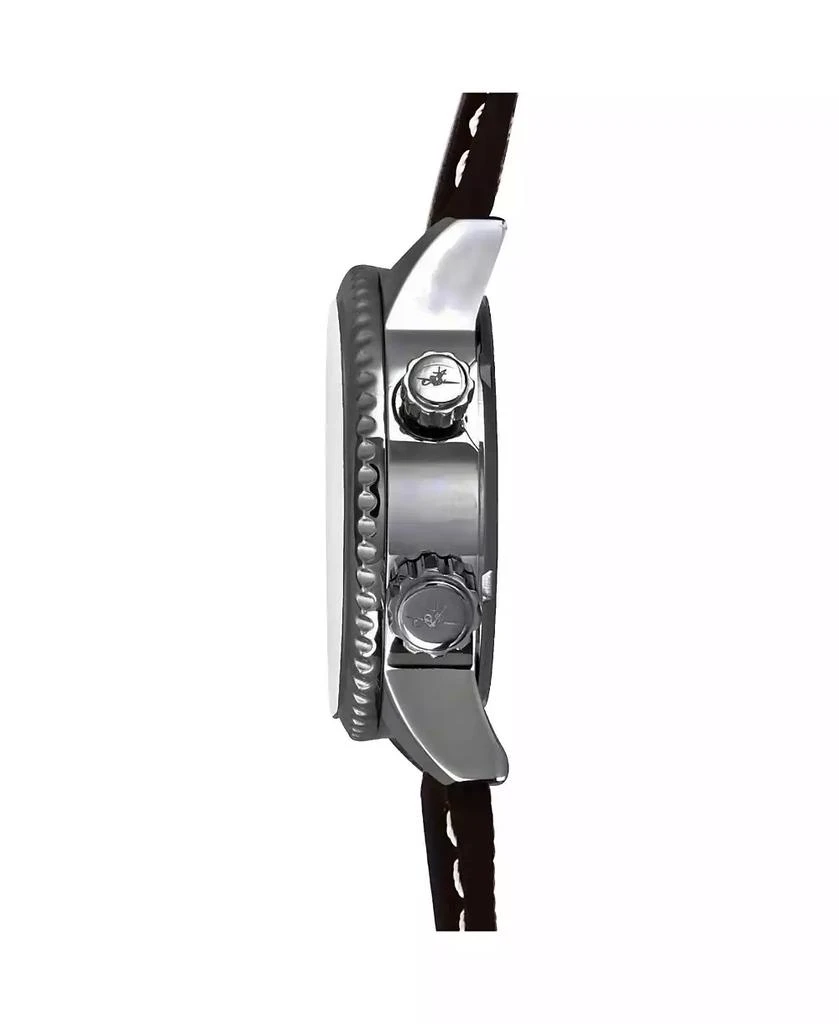 商品Abingdon Co.|Abingdon Women's WASP Tribute Tri-Time Gunmetal Watch,价格¥5706,第2张图片详细描述