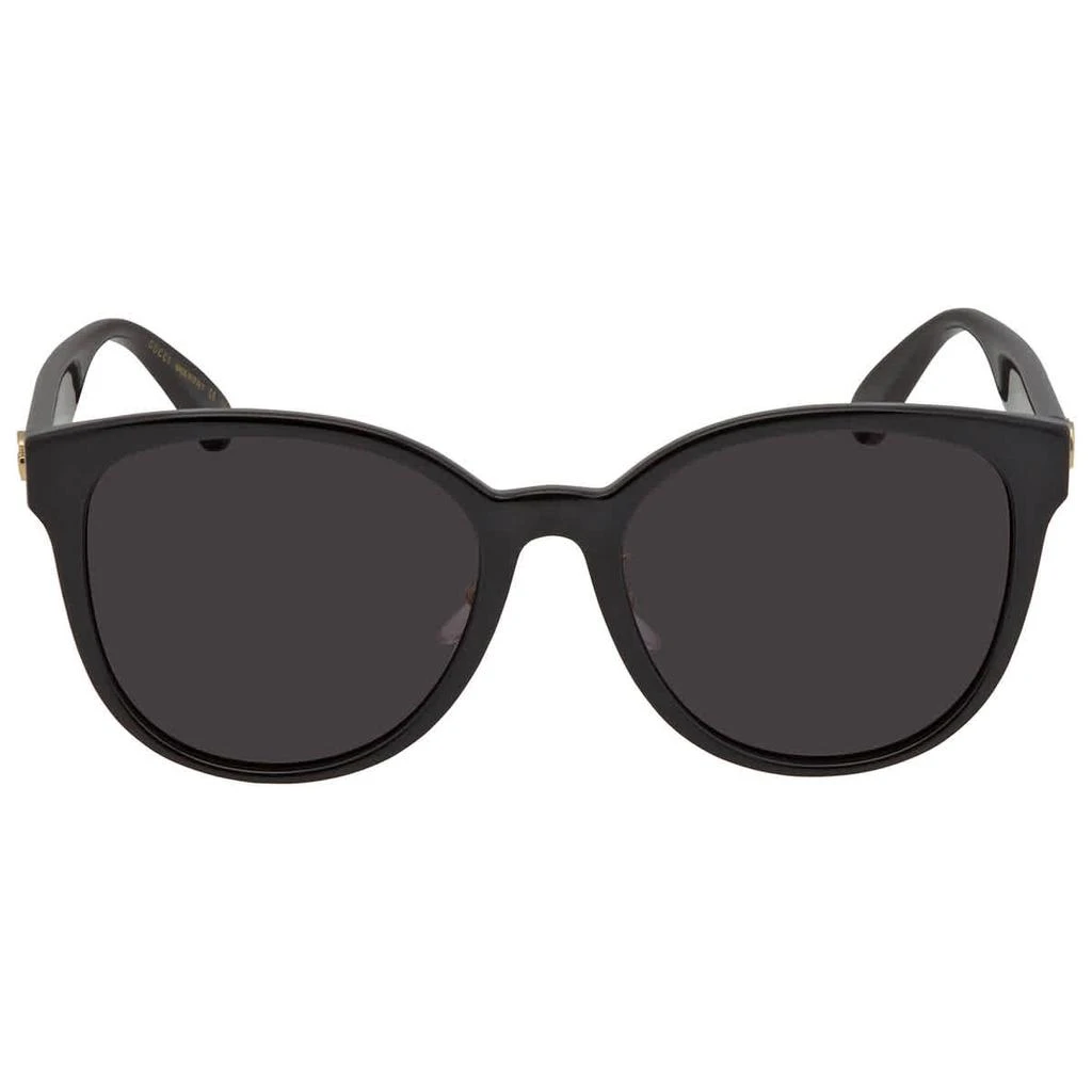商品Gucci|Grey Oval Ladies Sunglasses GG0854SK 004 56,价格¥1648,第2张图片详细描述