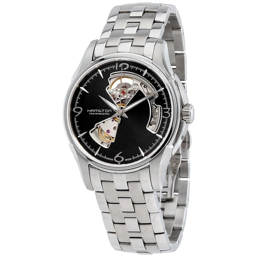 商品Hamilton|Hamilton Jazzmaster Open Heart Automatic Men's Watch H32565135,价格¥5771,第1张图片