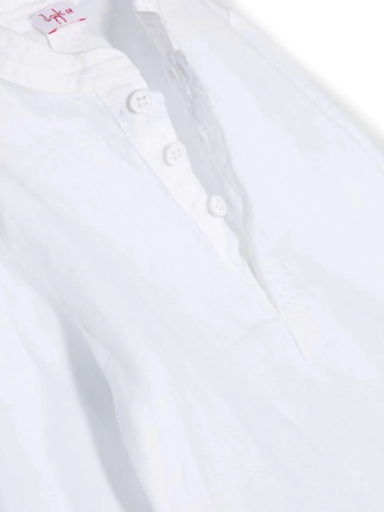 商品IL GUFO|White Linen Coreana Shirt,价格¥864,第3张图片详细描述