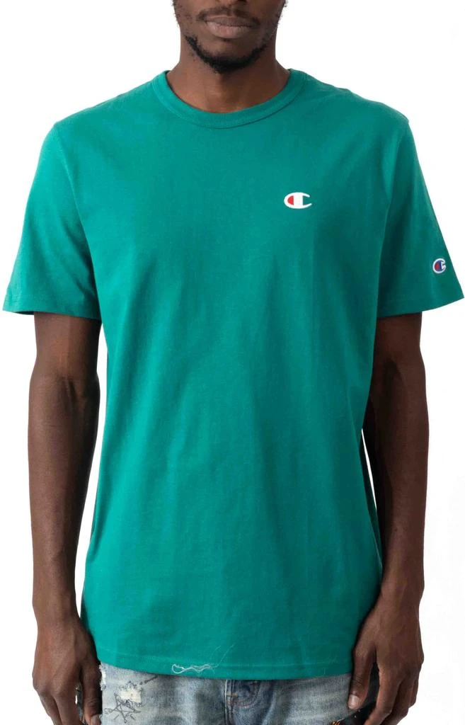 商品CHAMPION|C Logo Heritage T-Shirt - Chlorophyll Green ,价格¥82,第1张图片