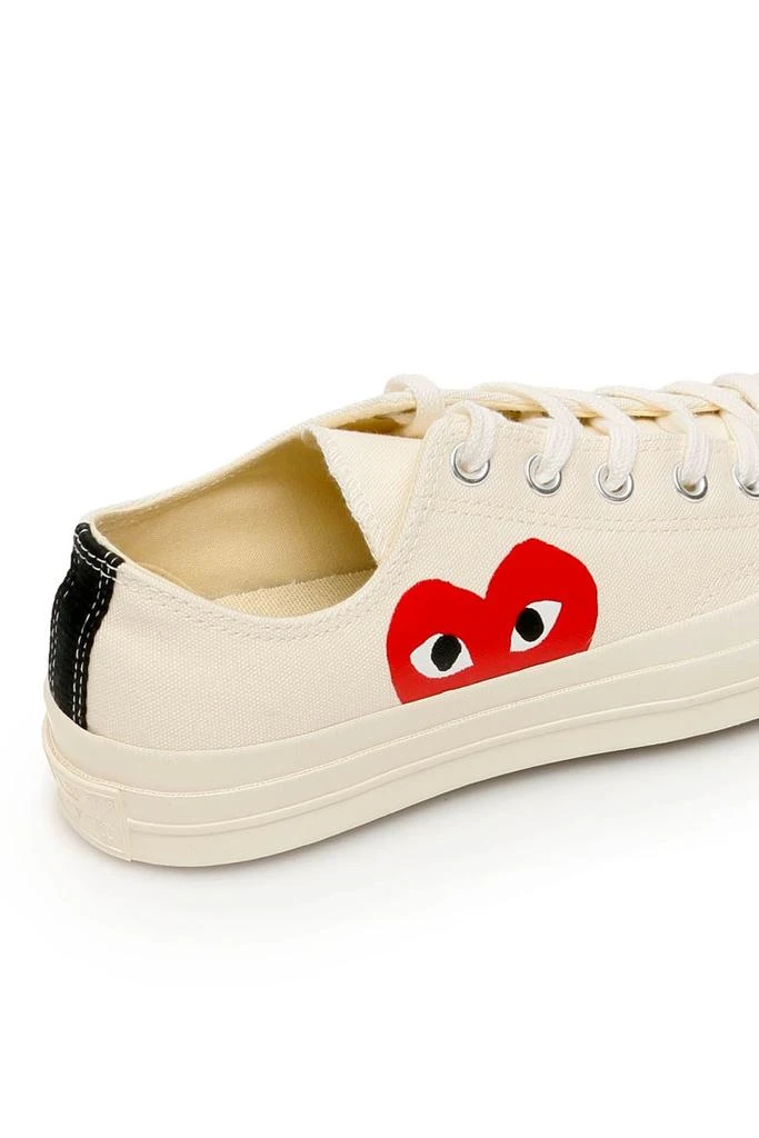 商品Comme des Garcons|Comme des Garçons Play X Converse Chuck Taylor Heart 1970s Sneakers,价格¥791,第5张图片详细描述