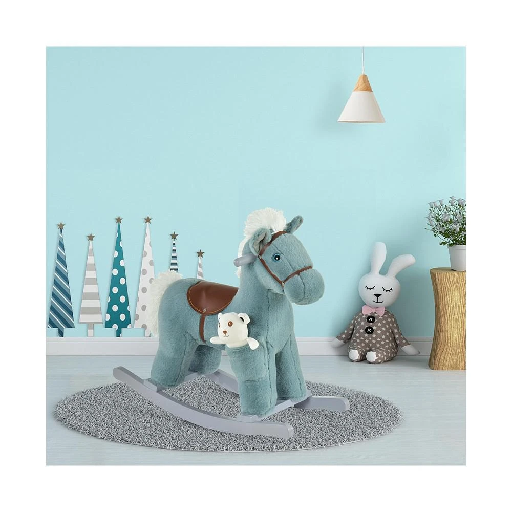 商品Qaba|Children Riding Rocking Horse Toy Fun Realistic Sounds Storage Bag,价格¥726,第2张图片详细描述