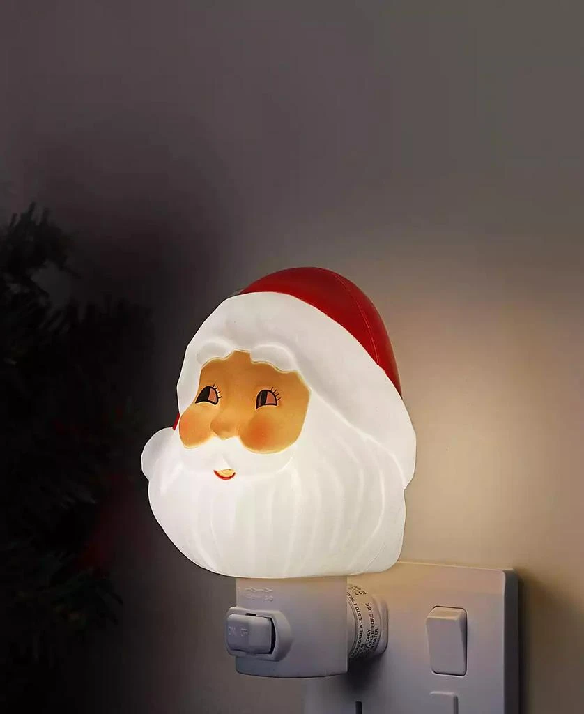 商品Mr. Christmas|5" Shatterproof Santa Night Light,价格¥157,第2张图片详细描述