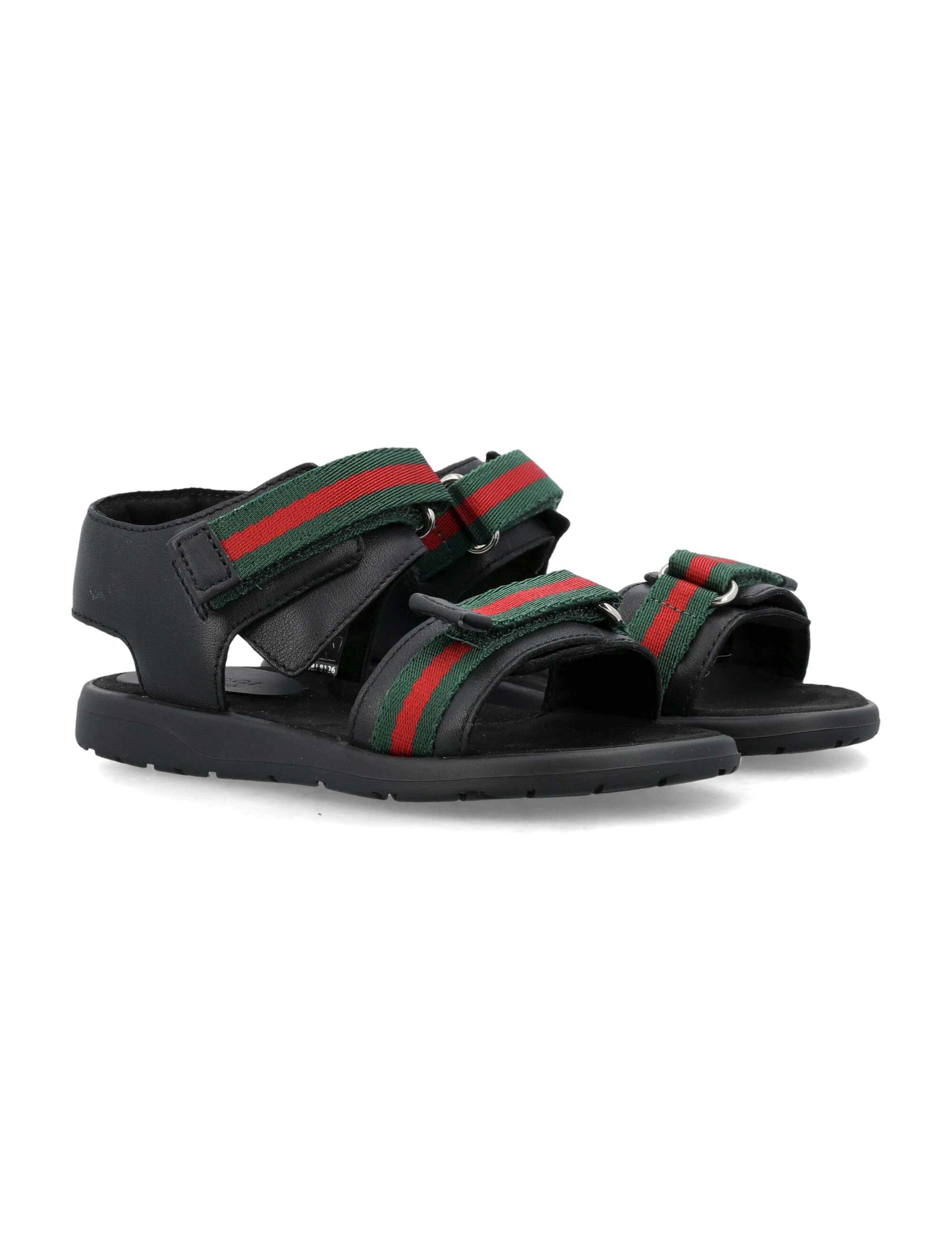 商品【商品预售7天】 Gucci|Gucci 男童凉鞋 257759BLN101060 黑色,价格¥1845,第3张图片详细描述