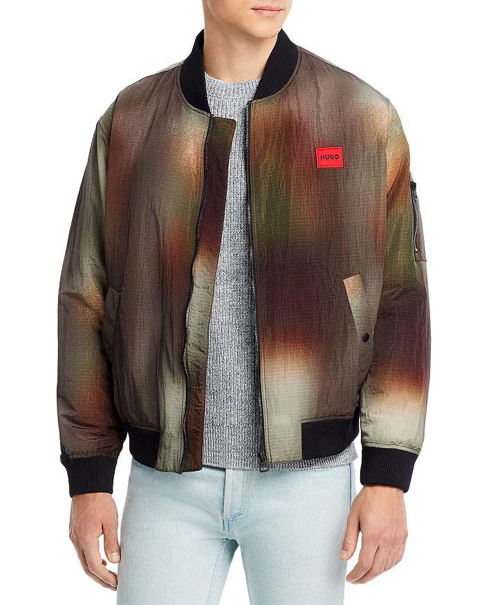 商品Hugo Boss|Byler Water Resistant Bomber Jacket,价格¥1199,第1张图片