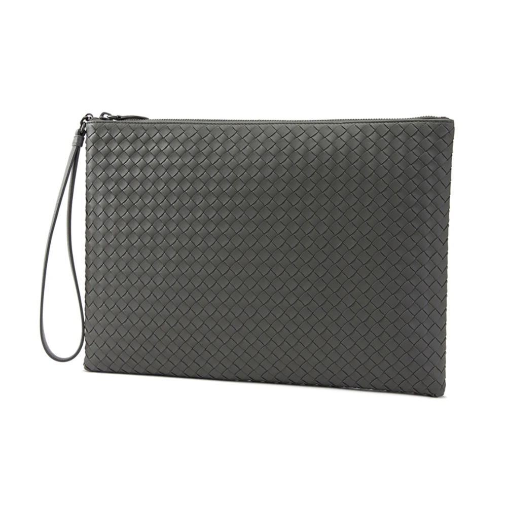 BOTTEGA VENETA 浅灰色男士手拿包 442242-V001O-8522 商品