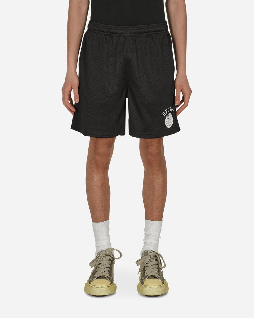 STUSSY]斯图西STUSSY黑色短裤|8-Ball Mesh Shorts Black 100% 涤纶价格