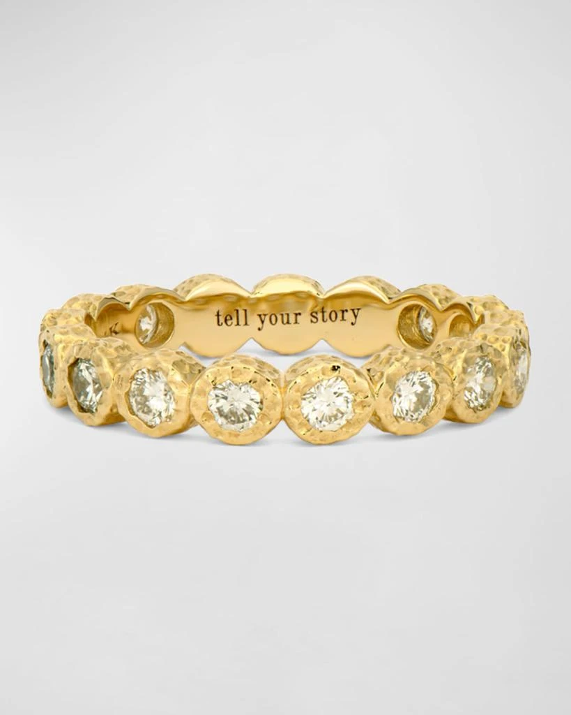 商品Three Stories Jewelry|14k Yellow Gold Diamond Band Ring,价格¥30707,第1张图片