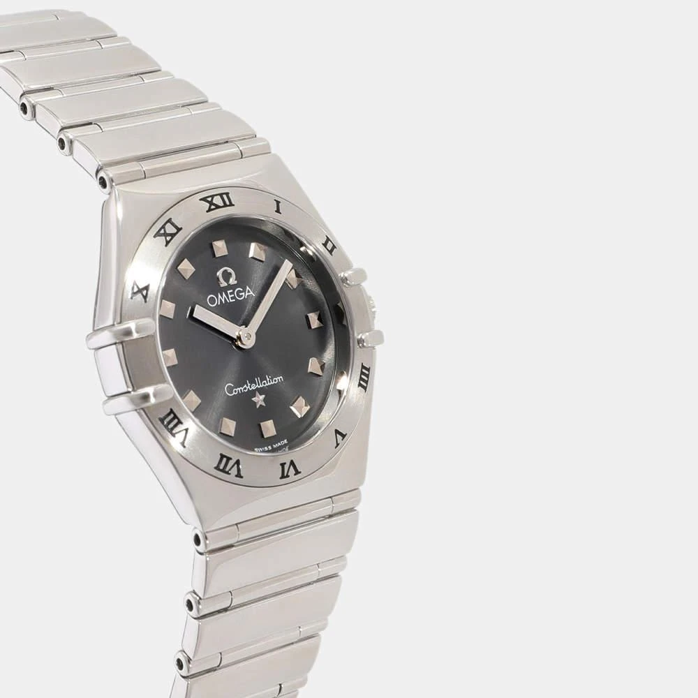 商品[二手商品] Omega|Omega Grey Stainless Steel Constellation 1572.51 Women's Wristwatch 25 mm,价格¥9713,第4张图片详细描述