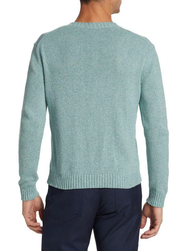 商品Saks Fifth Avenue|Slim Fit Mélange V Neck Sweater,价格¥263,第2张图片详细描述