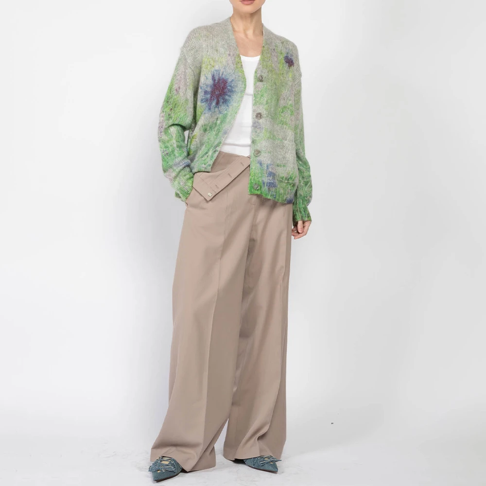 ACNE STUDIOS 绿色女士针织衫/毛衣 A60493-AAB 商品