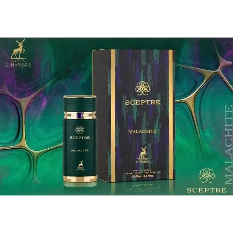 商品MAISON ALHAMBRA|Unisex Sceptre Malachite Eau De Parfum 3.4 oz Fragrances 6290360591599,价格¥178,第3张图片详细描述