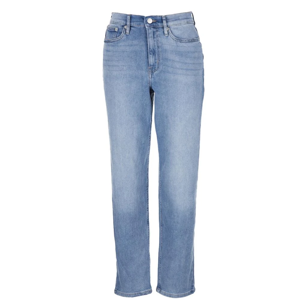 商品Calvin Klein|Calvin Klein Jeans Super High Rise Straight With Light Grinding Retro Stretch 27" Inseam,价格¥182,第1张图片
