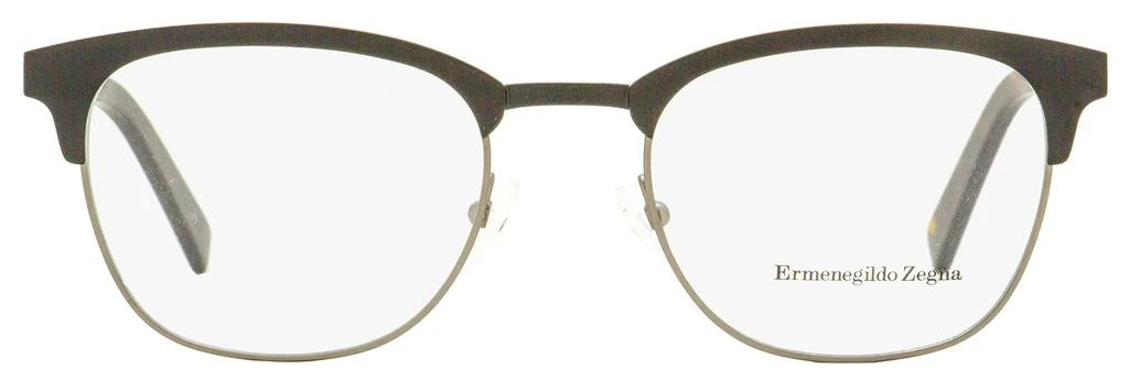 商品Zegna|Ermenegildo Zegna Men's Classic Eyeglasses EZ5099 002 Matte Black/Havana 50mm,价格¥549,第2张图片详细描述