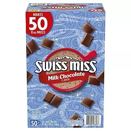 商品Swiss Miss|瑞士小姐 牛奶巧克力味热可可粉 50份,价格¥73,第1张图片