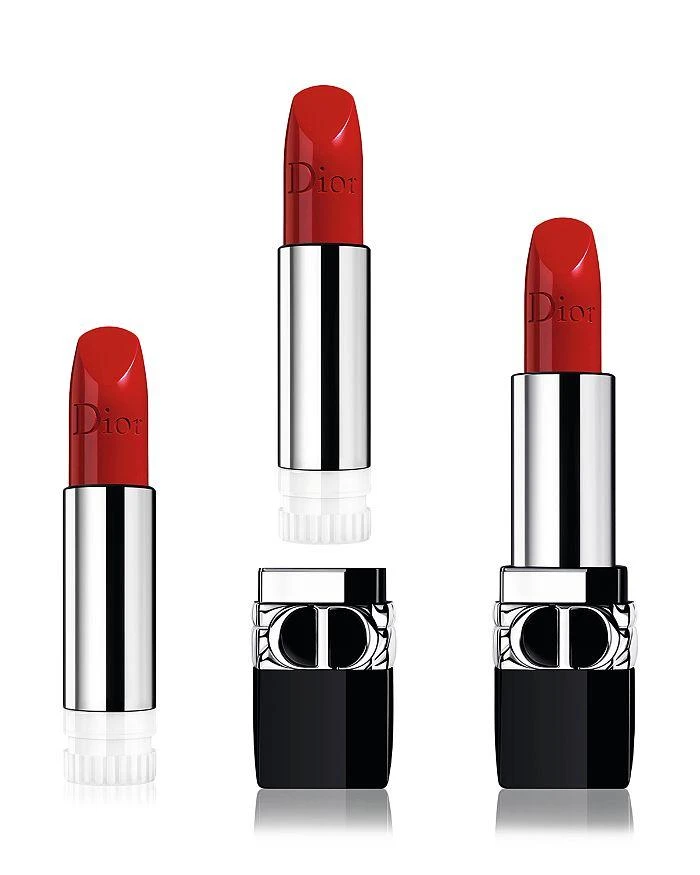 商品Dior|Rouge Dior Satin Lipstick - The Refill,价格¥263,第4张图片详细描述