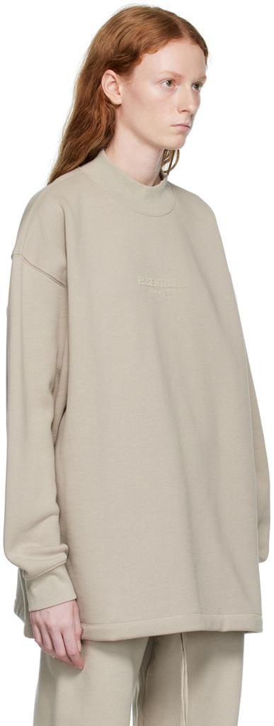 商品Essentials|Gray Relaxed Sweatshirt,价格¥546,第4张图片详细描述