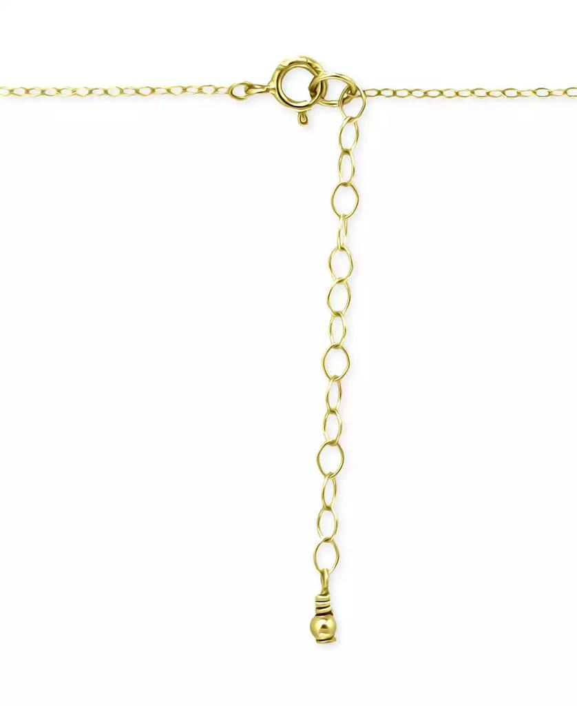 商品Giani Bernini|Cubic Zirconia Octagon Halo Pendant Necklace in 18k Gold-Plated Sterling Silver 16" + 2" extender, Created for Macy's,价格¥128,第4张图片详细描述