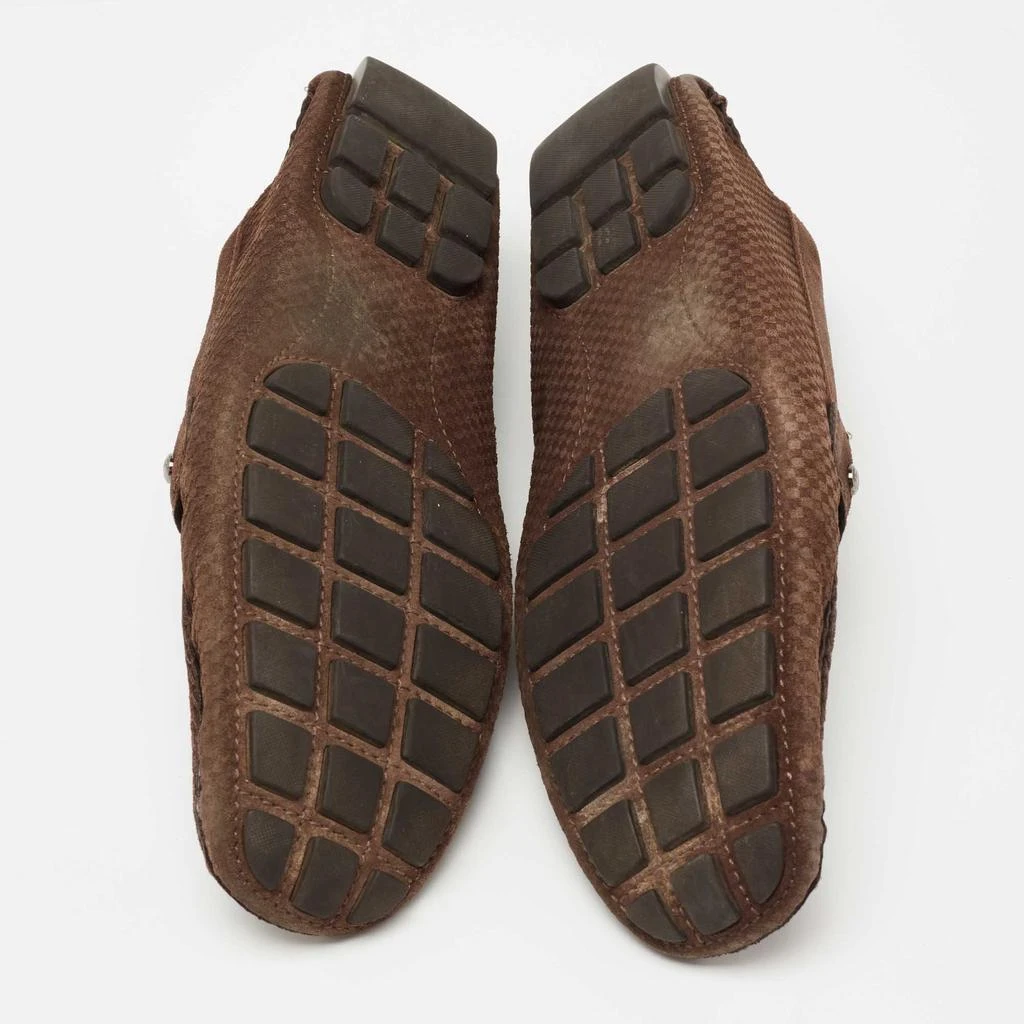 Louis Vuitton Brown Suede  Monte Carlo Slip on Loafers Size 44.5 商品