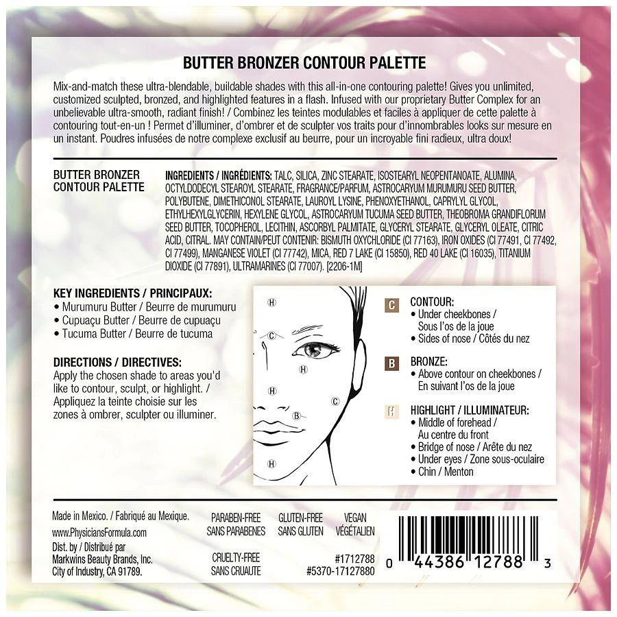 商品Physicians Formula|Butter Bronzer Contour Palette,价格¥139,第2张图片详细描述