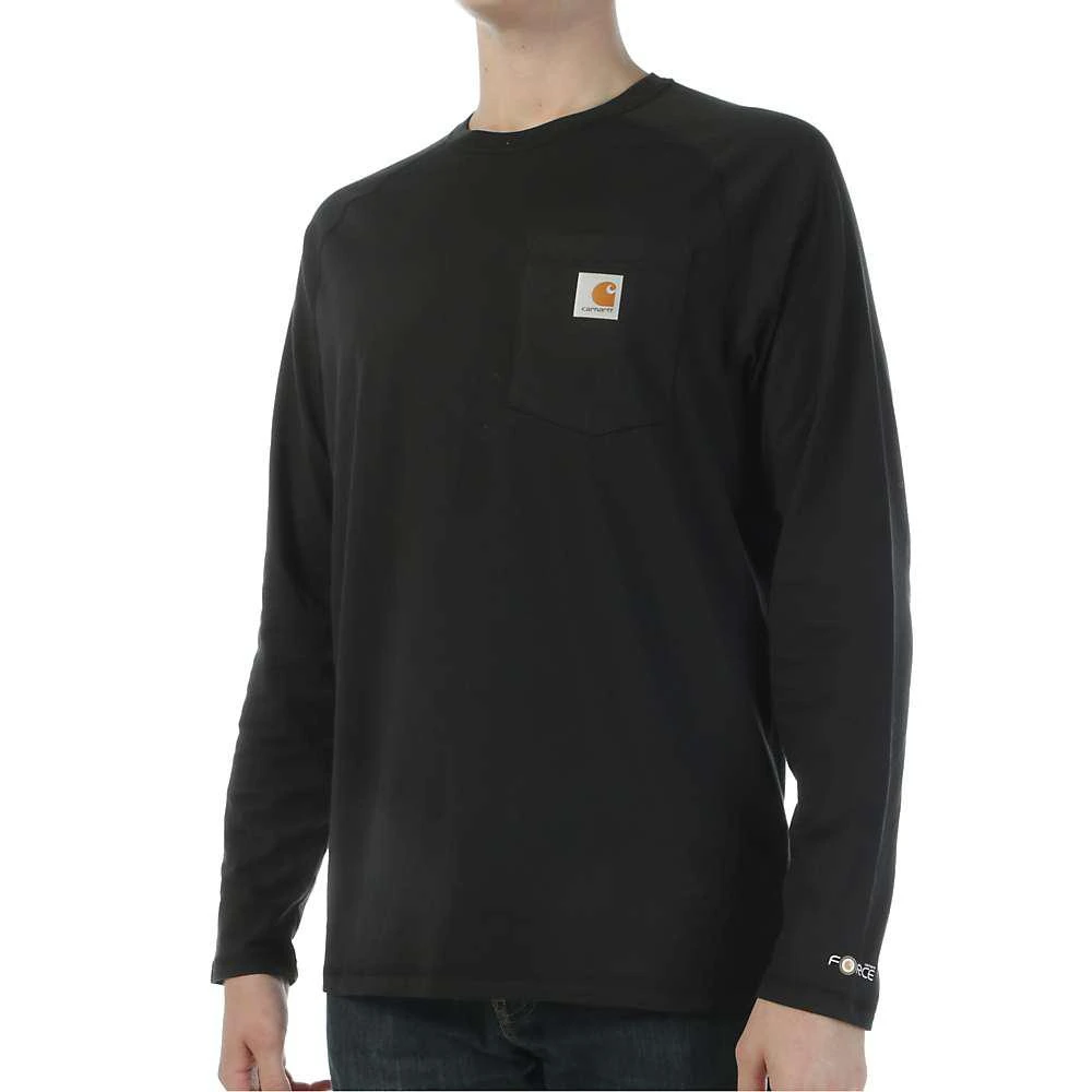 商品Carhartt|Men's Force Cotton Delmont LS T-Shirt,价格¥153,第2张图片详细描述