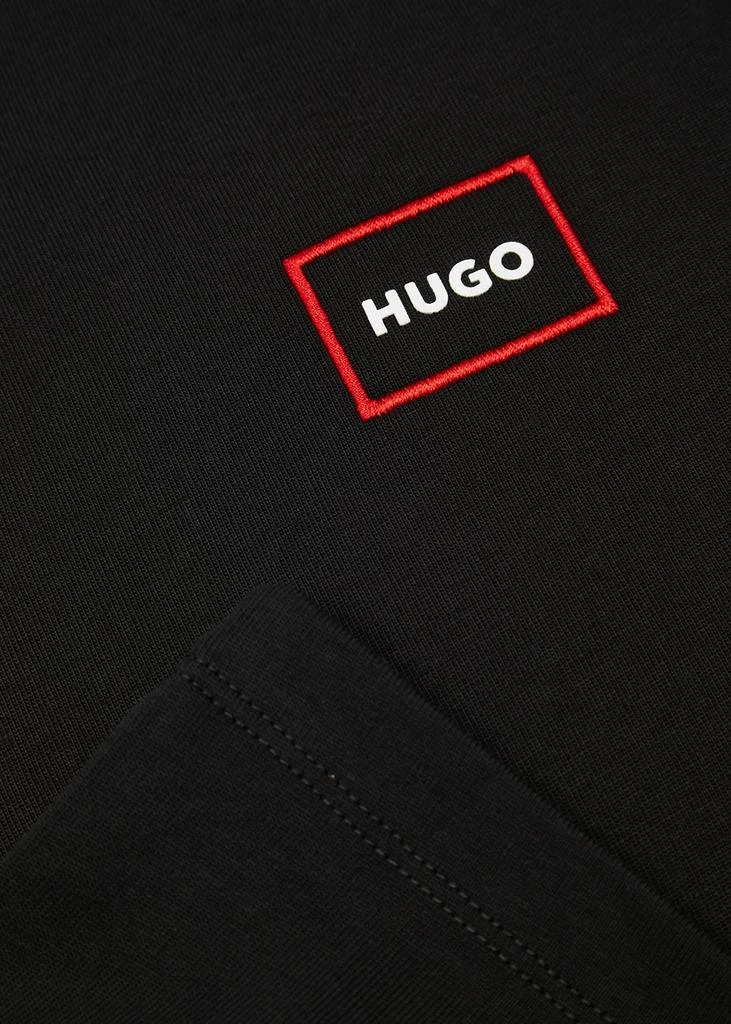 商品Hugo Boss|Black logo cotton T-shirt,价格¥617,第5张图片详细描述