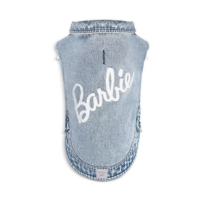 商品Canada Pooch|Barbie Denim Dog Vest,价格¥382,第4张图片详细描述