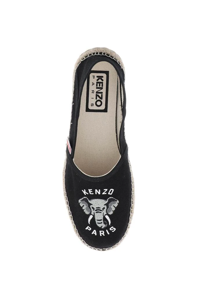 商品Kenzo|canvas espadrilles with logo embroidery,价格¥803,第2张图片详细描述