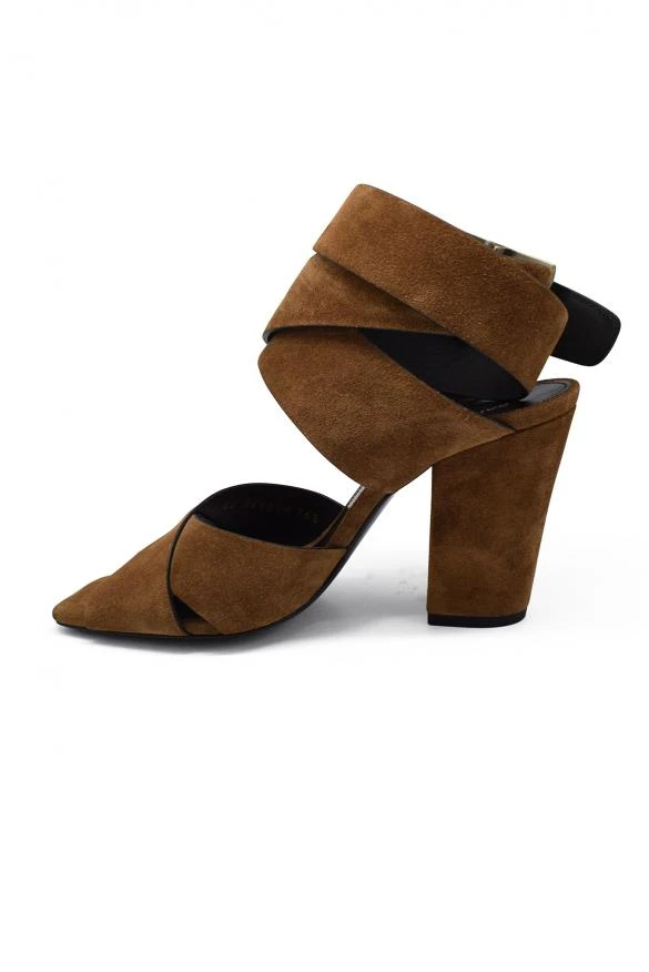 商品Yves Saint Laurent|Crossover strap sandals,价格¥3546,第4张图片详细描述