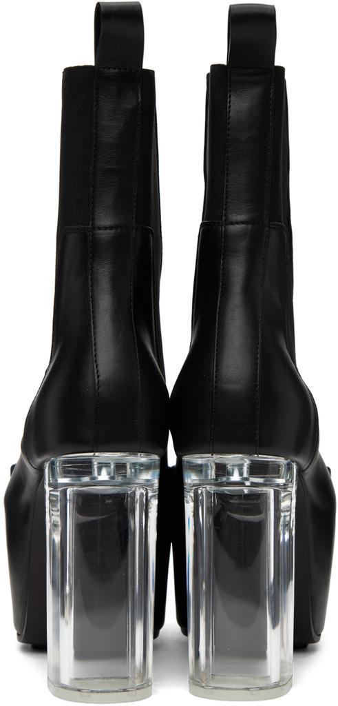 商品Rick Owens|Black Beatle Platform Boots,价格¥10568,第4张图片详细描述