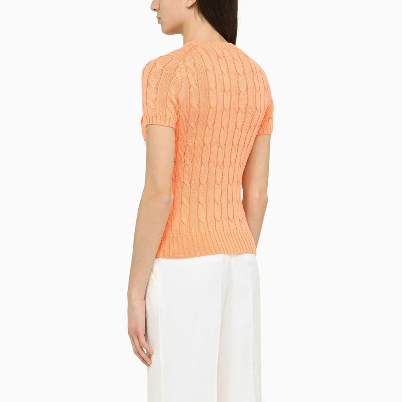 商品Ralph Lauren|Orange top in knit,价格¥783,第3张图片详细描述