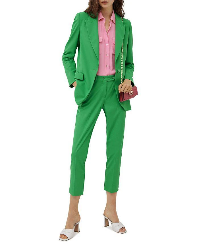 商品Marella|Motore Canvas Blazer,价格¥1471,第3张图片详细描述