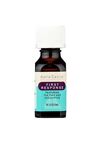 商品Aura Cacia|Cacia Essential Solutions Oil First Response   0.5 Fl Oz,价格¥138,第1张图片