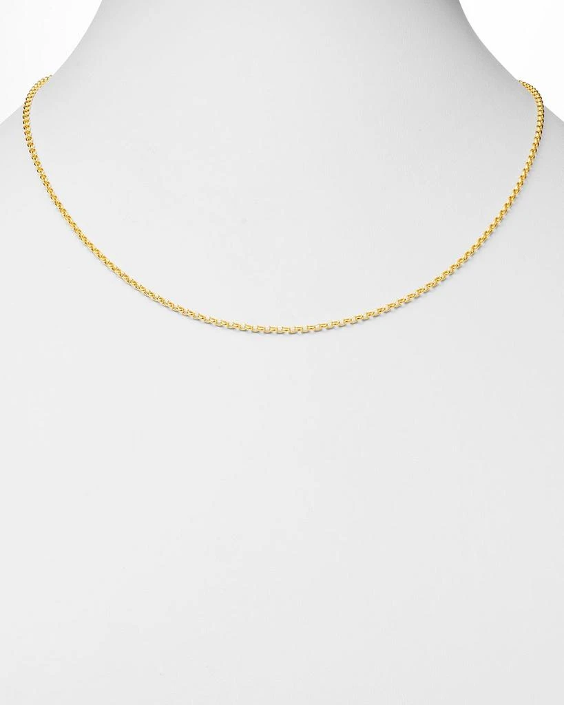 商品Bloomingdale's Fine Collection|Round Link Chain Necklace in 14K Yellow Gold,价格¥3284,第2张图片详细描述