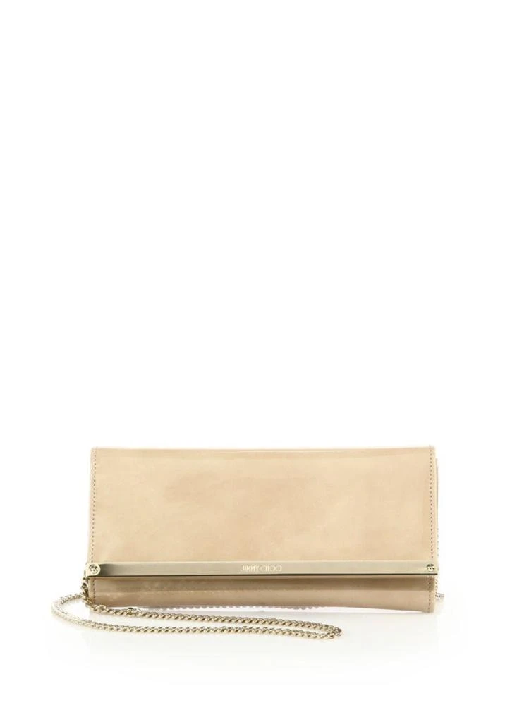 商品Jimmy Choo|Milla Patent Leather & Suede Clutch,价格¥2327,第1张图片